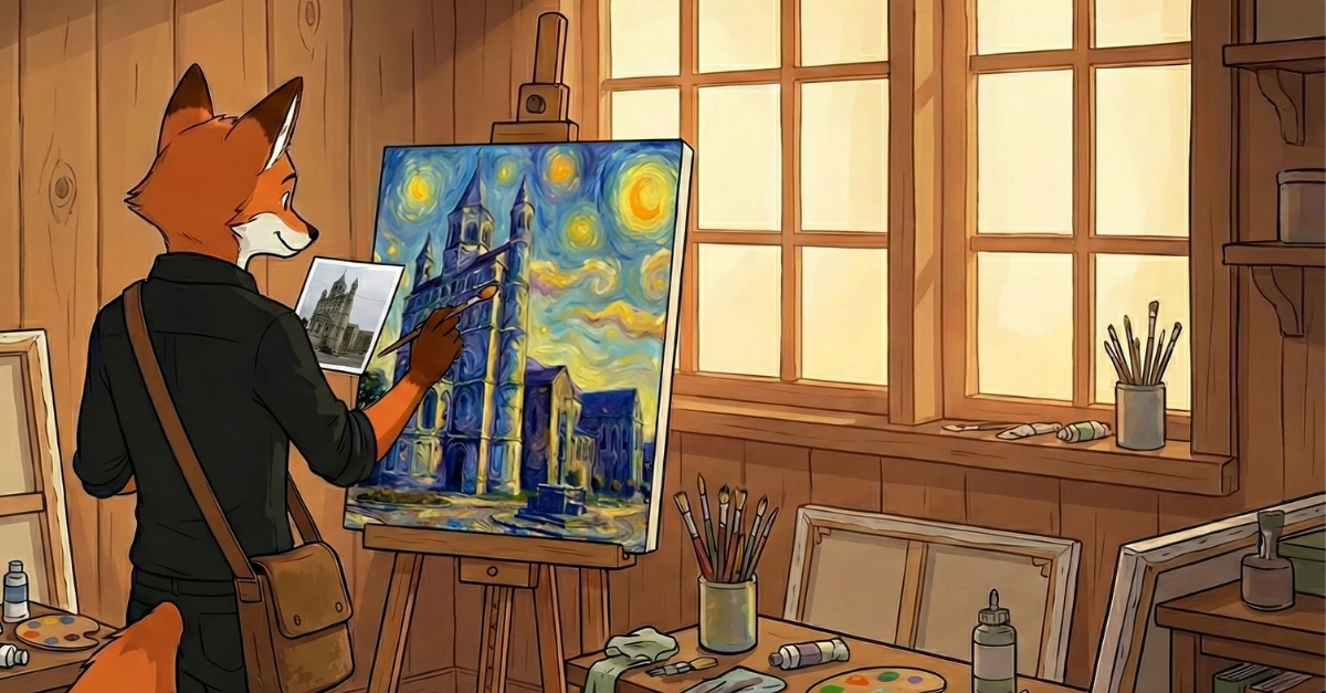 Image d'illustration mettant en scène Arnard le Renard