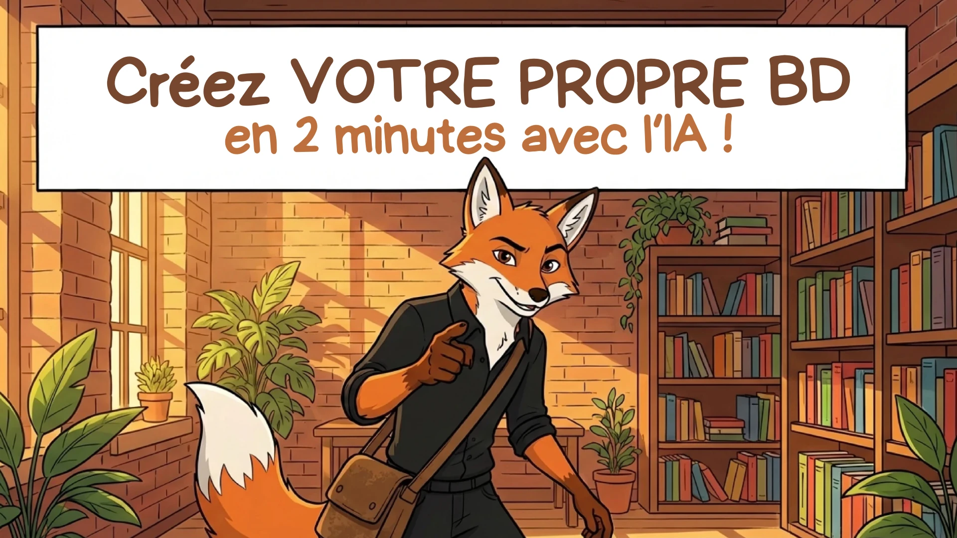 Image de titre : générez votre BD en 2mn avec NotebookLM