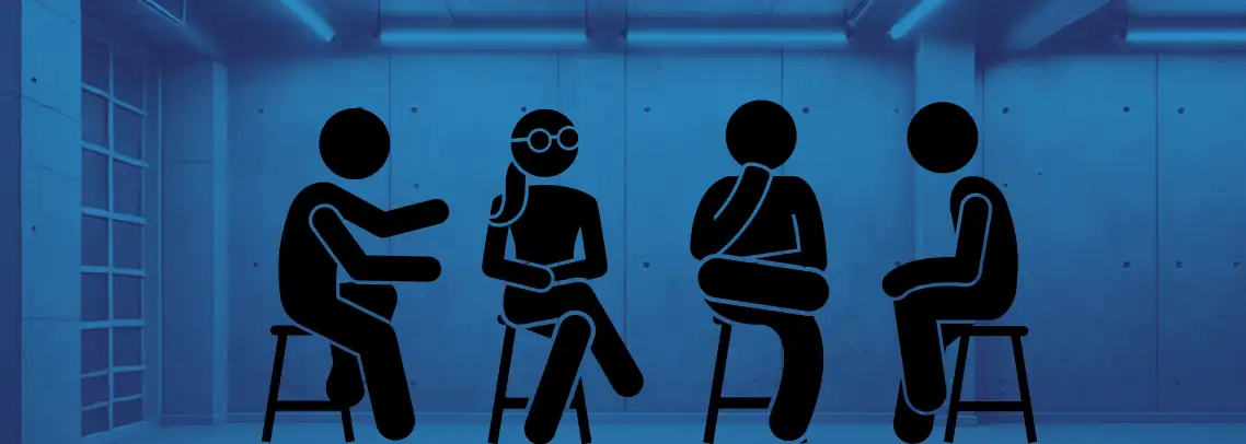 Illustration : un groupe de parole