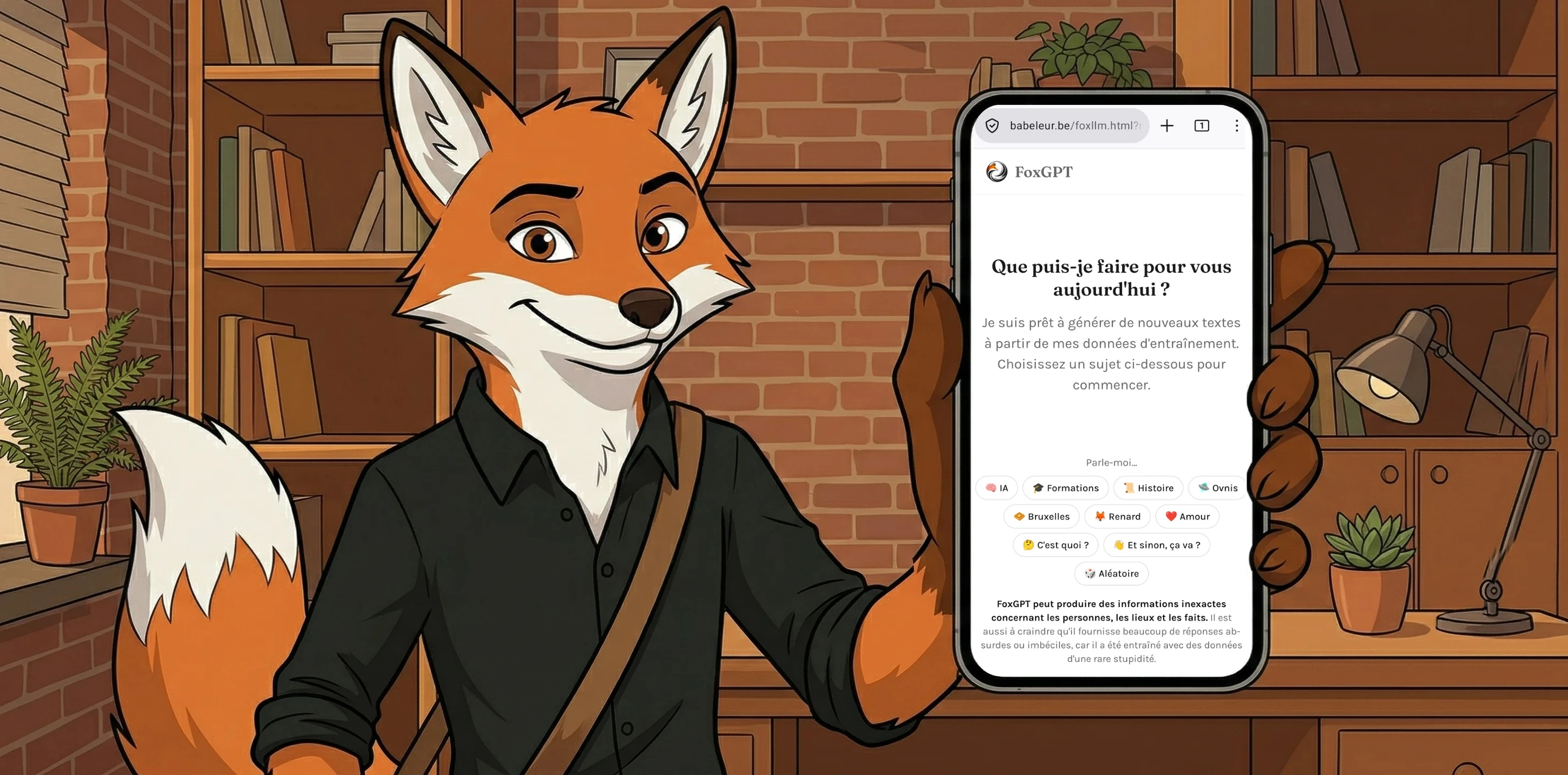 Version chatbot sur smartphone