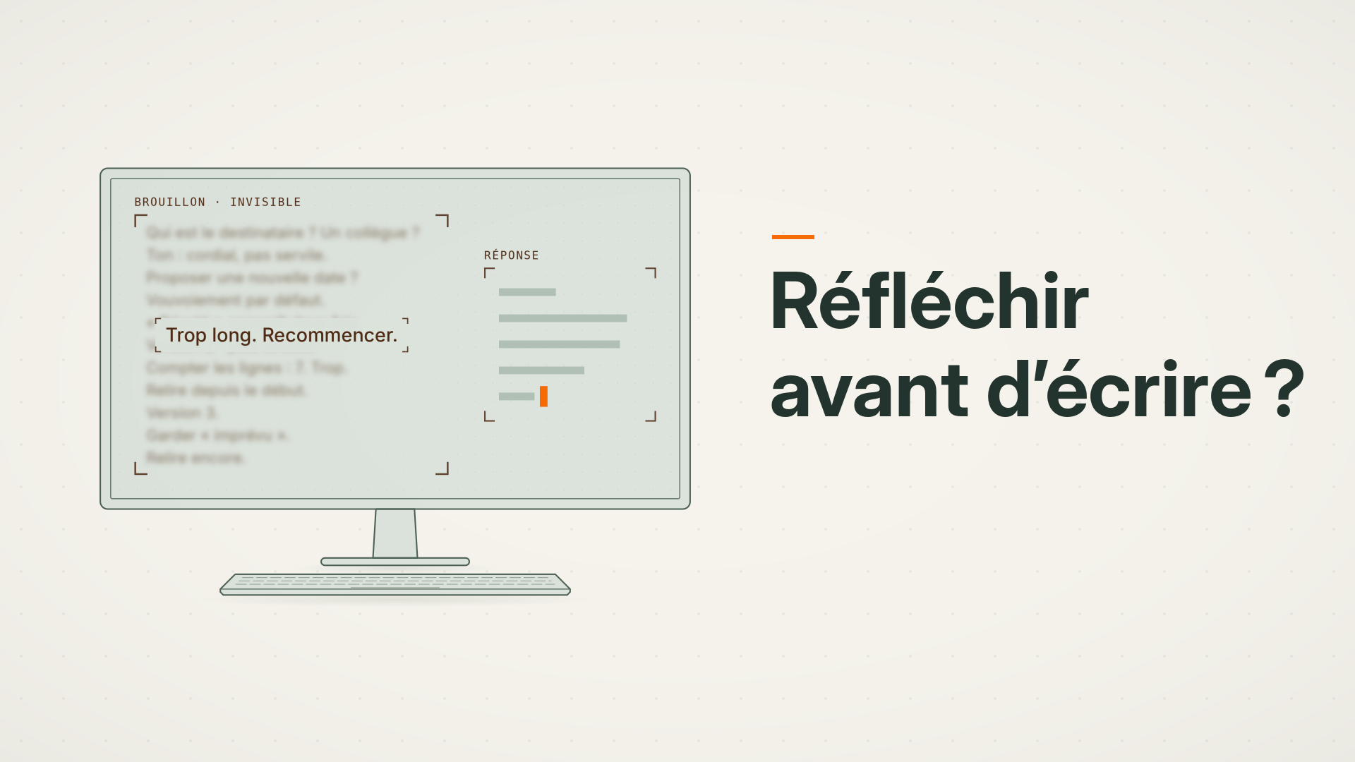 Épisode 06 : Réfléchir avant d’écrire ?